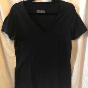 Women’s Black Mossimo Supply Co. Boyfriend V-neck